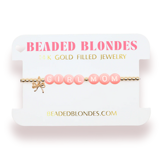 Girl Mom Charm Bracelet