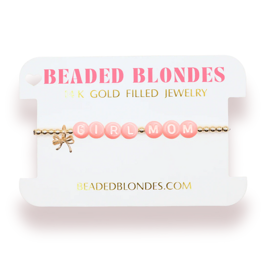 Girl Mom Charm Bracelet
