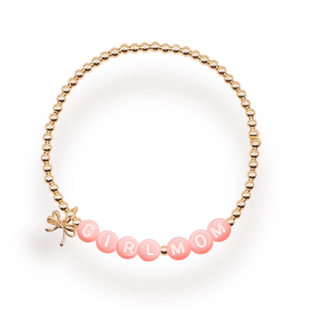 Girl Mom Charm Bracelet