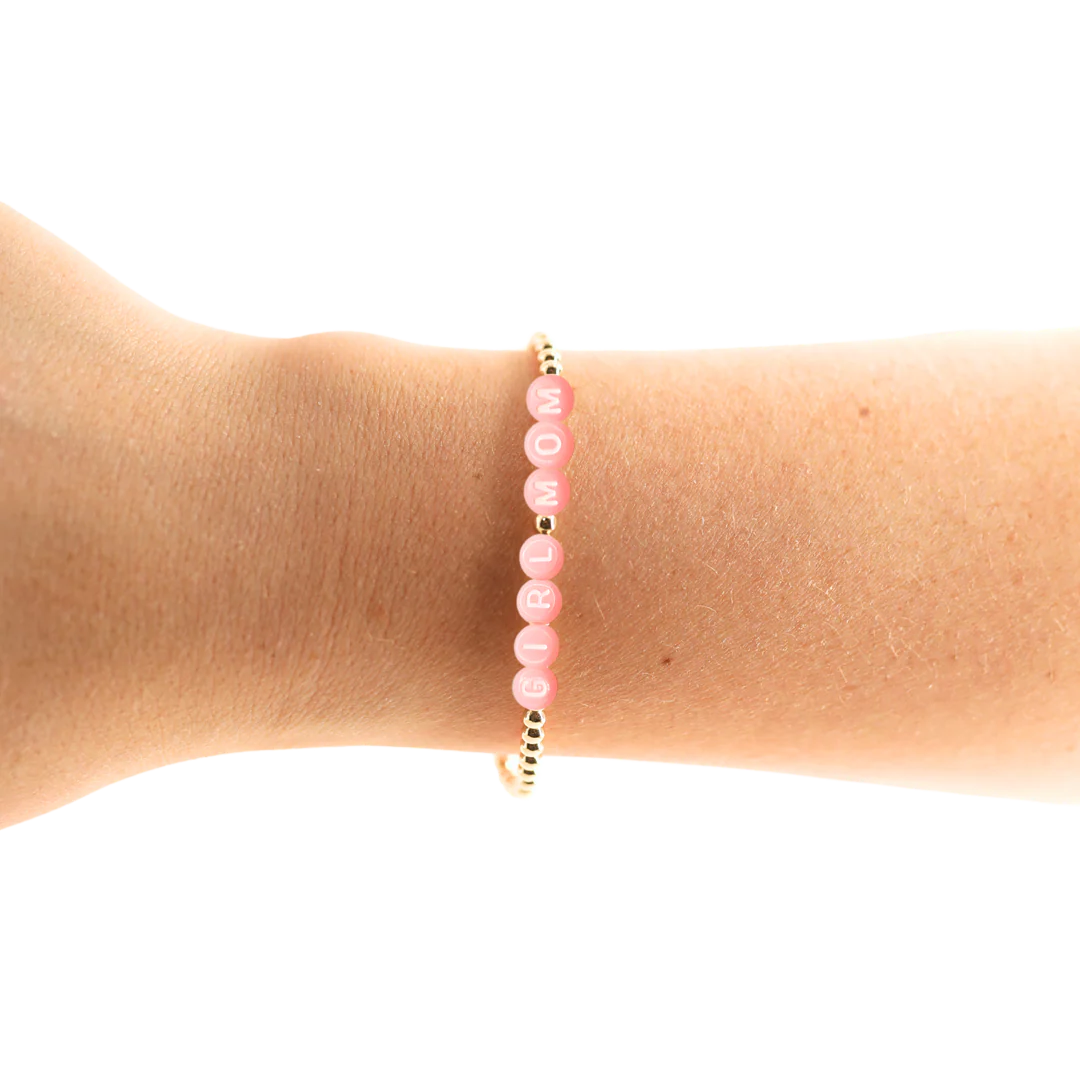 Girl Mom Charm Bracelet