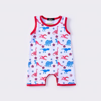 Dino Liberty Boy Romper