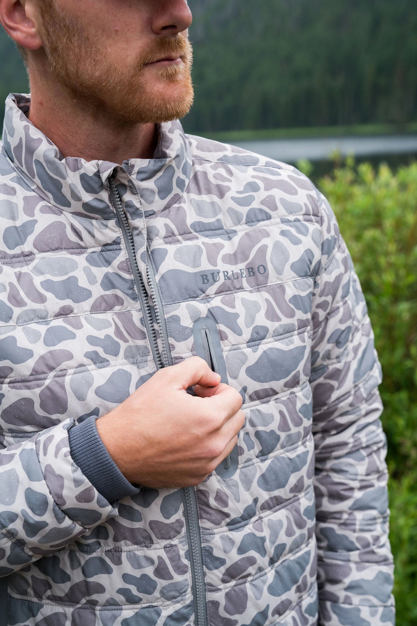 Puffer Jacket - Classic Deer Camo