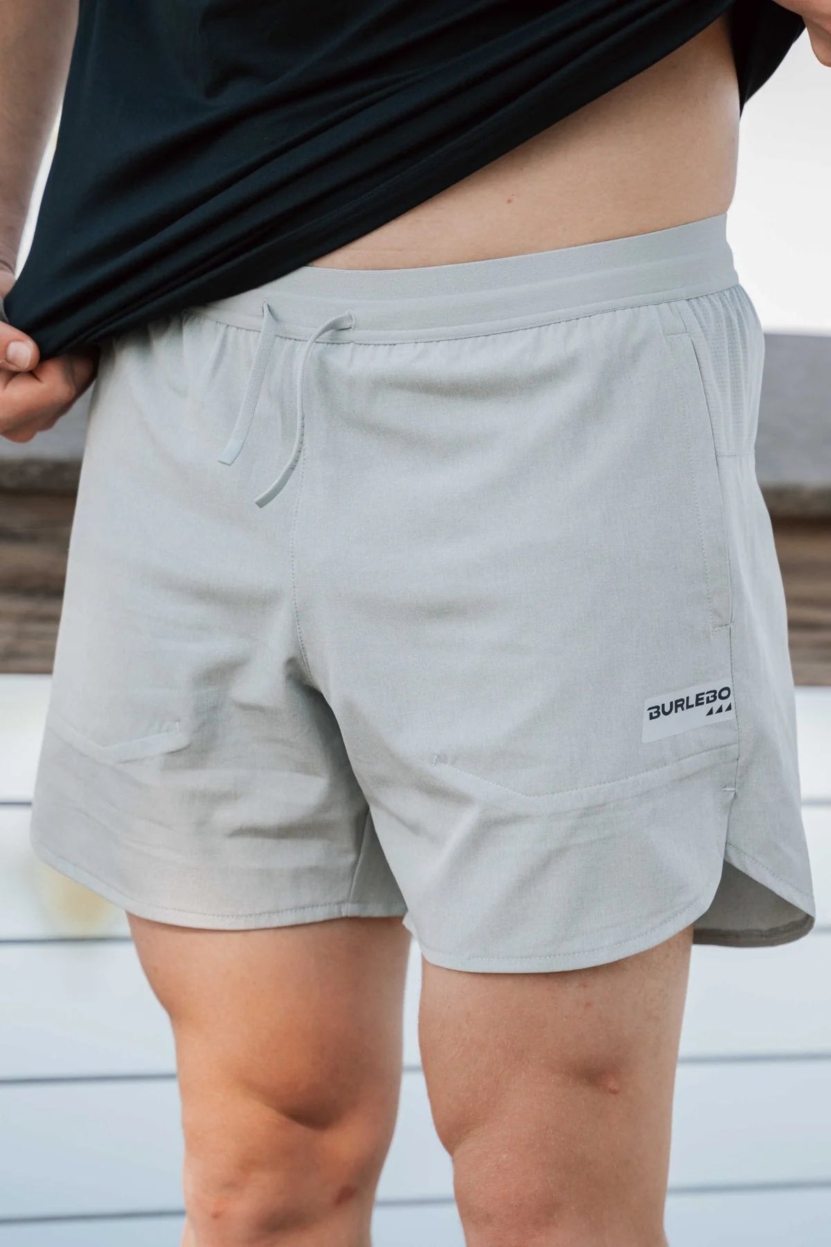 Burlebo Running Shorts - Gray