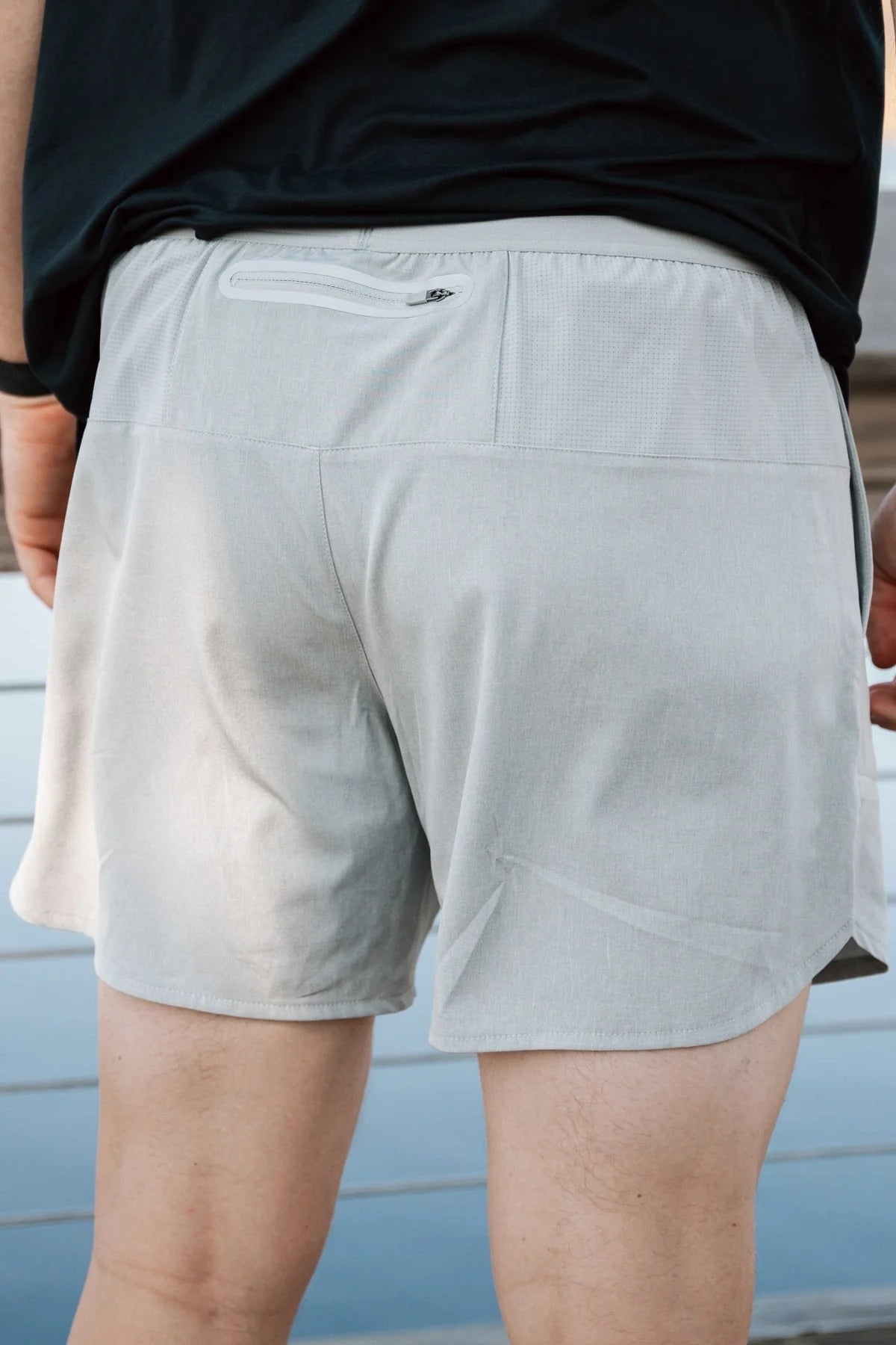 Burlebo Running Shorts - Gray