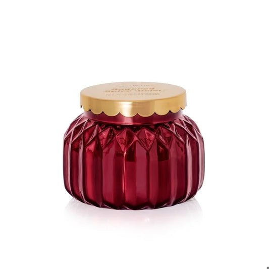 Sugared Spice Twist 19 oz Royal Ruby Gem Candle