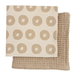 Cream Waffle Towel Set