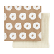 Taupe Waffle Towel Set